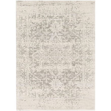  Area Rug -Distressed Oriental Style Light Grey / Beige in 3' x 5'