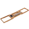 Extendable Bamboo Bathtub Rack