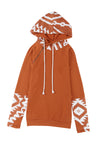 Aztec Pattern Pullover Hoodie with Pockets | Other Colors Available