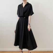  Simple Mid-length Shirt Dress