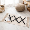 Fringed Cotton Small Space Rug | Other Styles Available