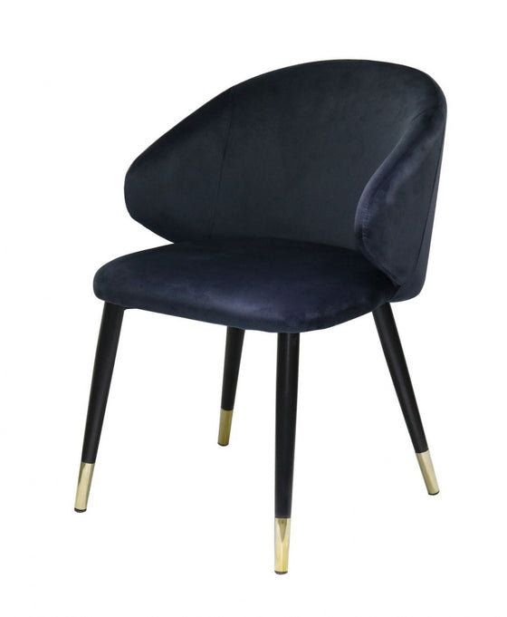 Set Of Two Blue Velvet Dining Chairs Buyer Reviews