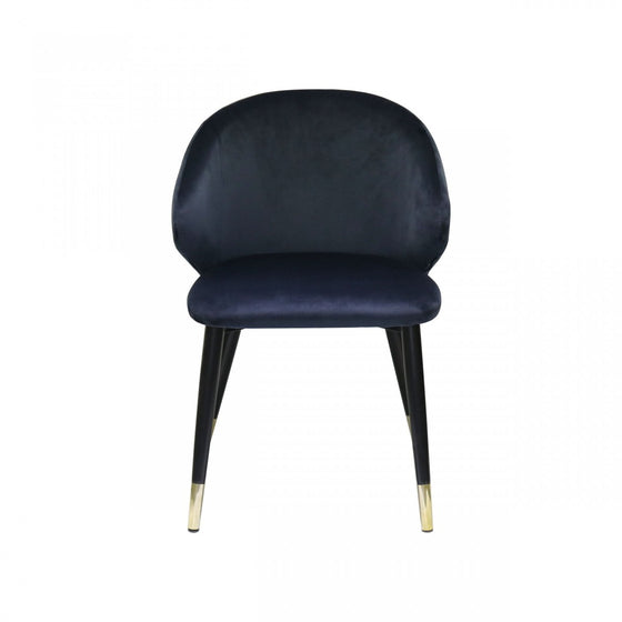 Set Of Two Blue Velvet Dining Chairs Buyer Reviews