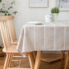 Ns Style Nordic Tea Table Cloth Cotton Linen Square Simple