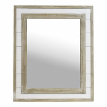  Wood Planked Mirror 36"