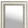 Wood Planked Mirror 36"