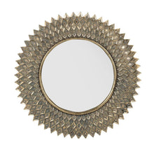  13" Mirror in Gold Finish