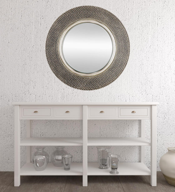 32" D Round Wall Mirror