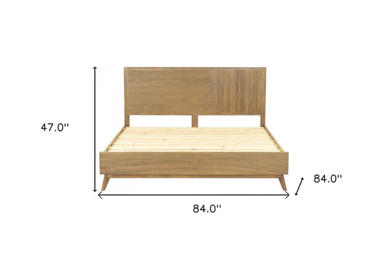 Modrest Claire - Contemporary Walnut Bed