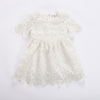 White Rose Lace Blessing Dress | Available in Several Sizes