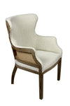 25" Natural Solid Color Armchair