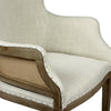 25" Natural Solid Color Armchair