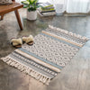 Cotton and Linen Tufted Handmade Tassel Rug | Other Styles Available