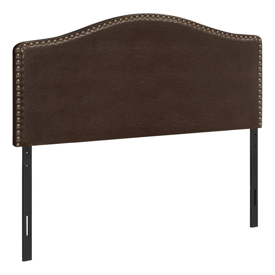 Brown Faux Leather Headboard | Available in 2 Sizes