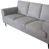 84" Light Gray Linen Sofa