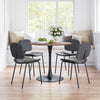 Opus Dining Table in Brown & Black