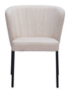 Set of Two Aimee Dining Chair Cream