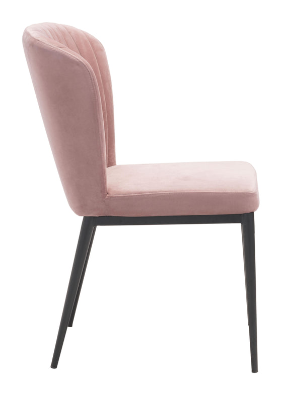 Set of 2 Tolivere Dining Chair in Pink