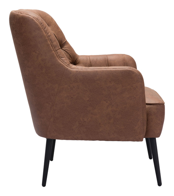 Tasmania Accent Chair in Vintage Brown | Available in Other Colors