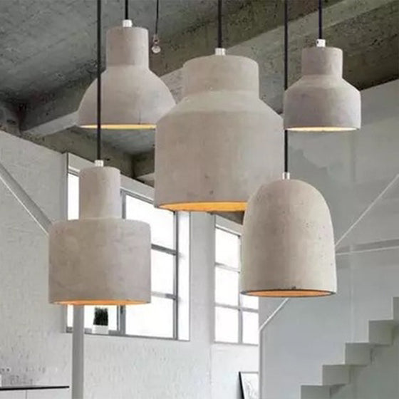 Cement Pendent Lighting | Available in 5 Styles