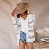 Striped Women's Cardigan