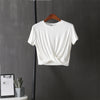 Front Knotted T-shirt