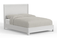  Stapleton California King Panel Bed, White