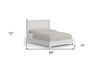 Stapleton California King Panel Bed, White