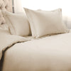 Ivory King Cotton Blend 1000 Thread Count Duvet Cover Set