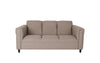 72" Beige Polyester Sofa