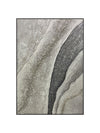 Hand Painted Silver and Gray Abstract Art | Available in 5 Sizes