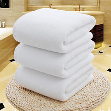  Pure cotton Thickened Bath Towel in White