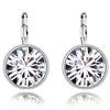 Round Crystal Earrings