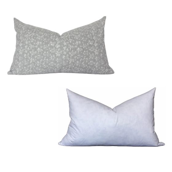 Nela Gray Pillow Covers -Set of 2 | Other Sizes Available