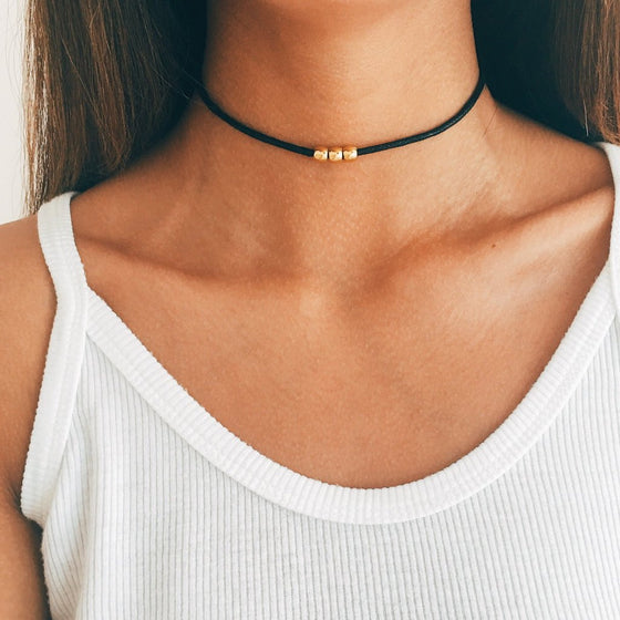 Simple Modern Choker Necklace