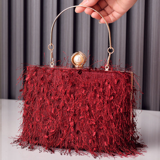 Red Tassel Handbag | Other Colors Available