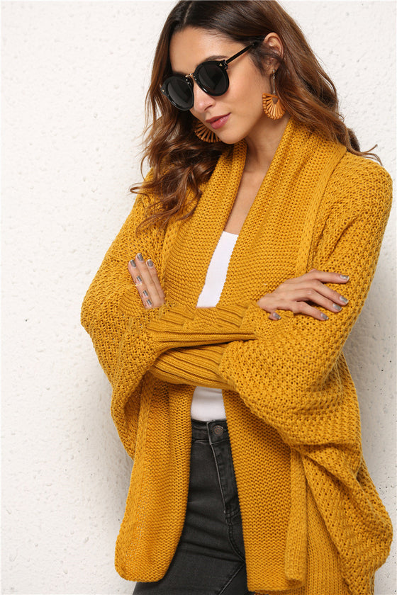 Oversized Knitted Cardigan for Women | Available in Other Colors