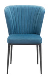 Set of 2 Tolivere Dining Chairs in Blue