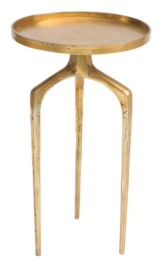 The Como Accent Table Set in Antique Gold