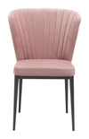 Set of 2 Tolivere Dining Chair in Pink