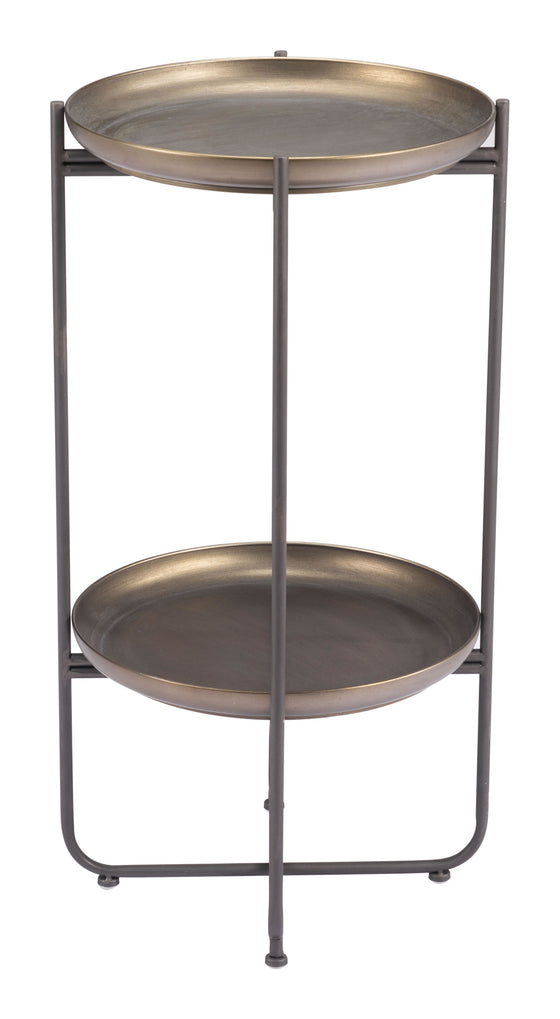 Bronson Accent Table in Bronze