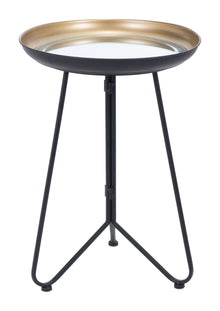  Foley Accent Table Gold & Black