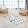 Fringed Cotton Small Space Rug | Other Styles Available