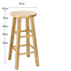 Solid Wood Chair Round Stool High Stool