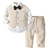 Toddler/Baby Boy Three-piece Style Suit Set Available in Several Patterns and Colors