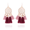 Tassel Dreamcatcher Sequin Earrings