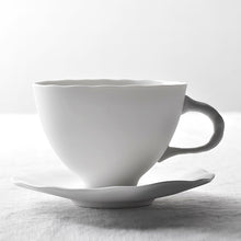  White Modern Cappuccino Cup