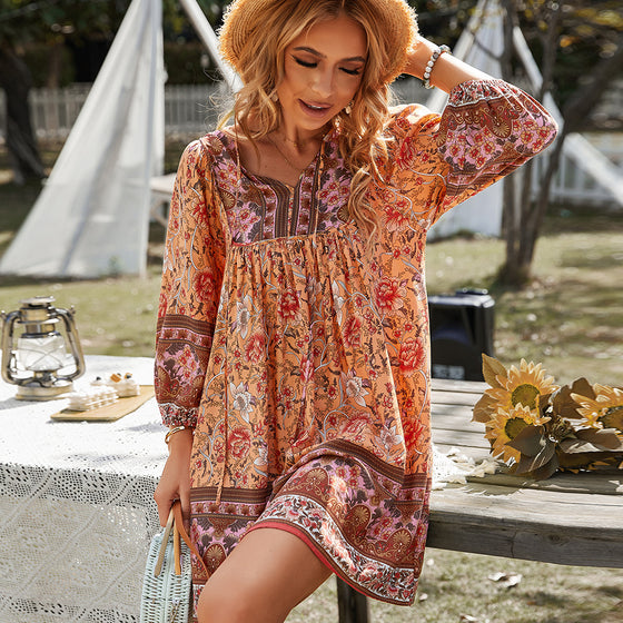 Loose Fitting Boho Sundress