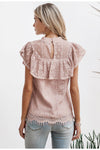 Vintage Style Laced Top