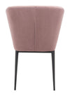 Set of 2 Tolivere Dining Chair in Pink